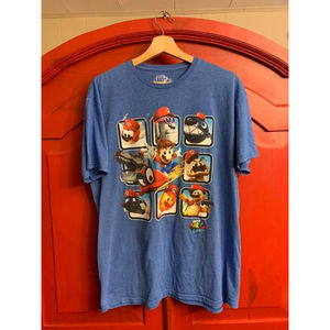 Super Mario Odyssey Nintendo Size XL Tee Shirt Great Pre Worn Shape!